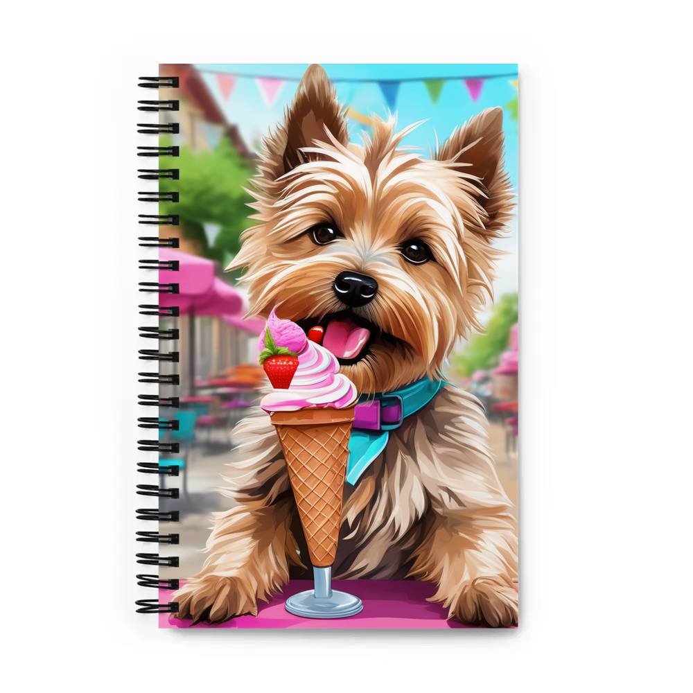 PugMug Custom Cairn Terrier Spiral Notebook