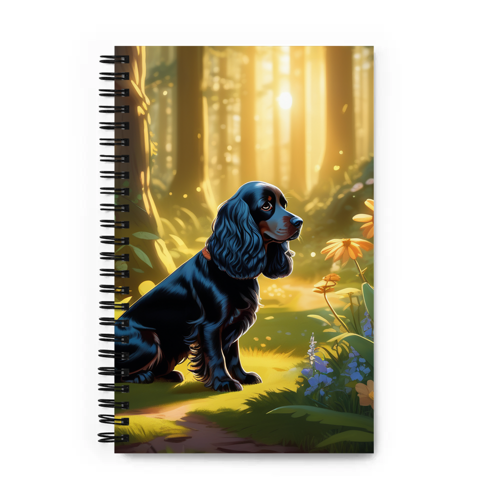 PugMug Custom Cocker Spaniel Spiral Notebook