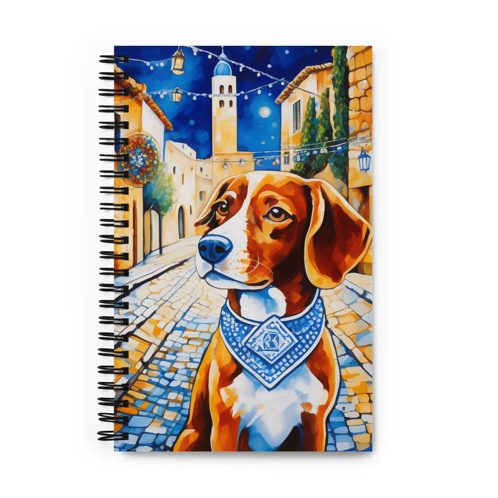 PugMug Custom Brittany Dog Spiral Notebook