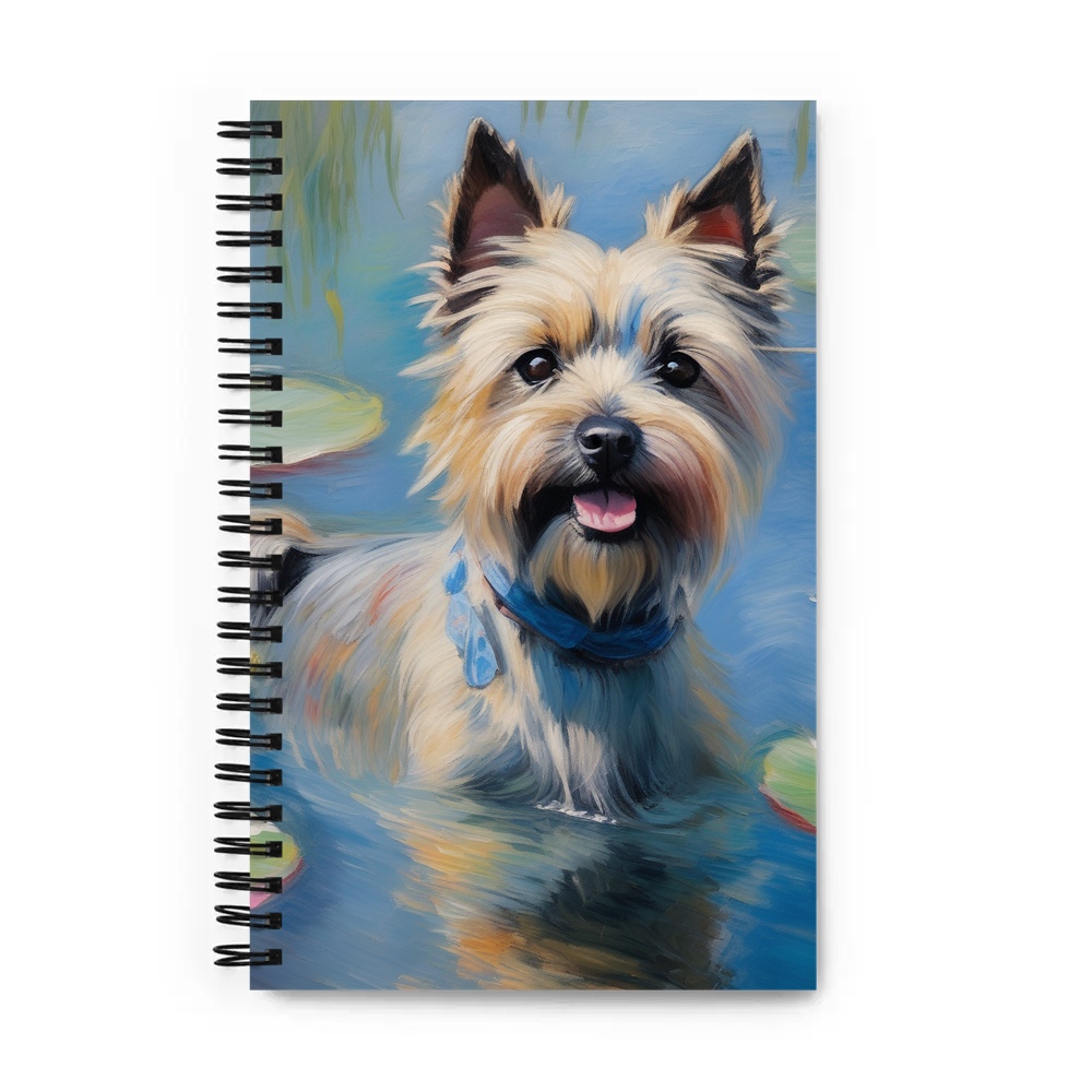 PugMug Custom Cairn Terrier Spiral Notebook