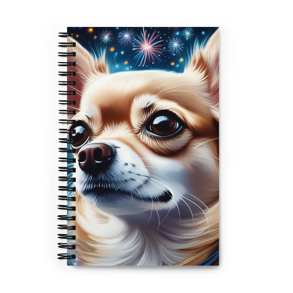 PugMug Custom Chihuahua Spiral Notebook