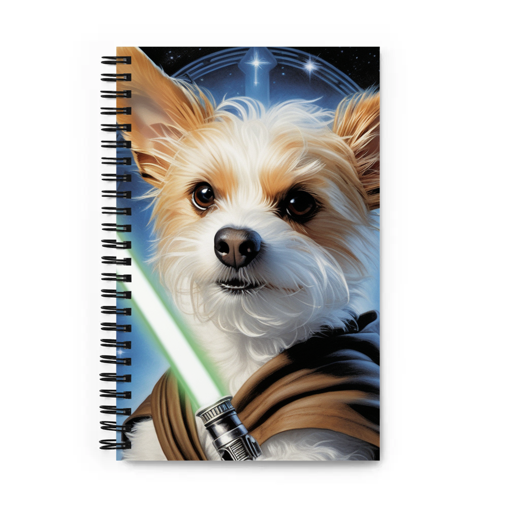PugMug Custom Luna Spiral Notebook