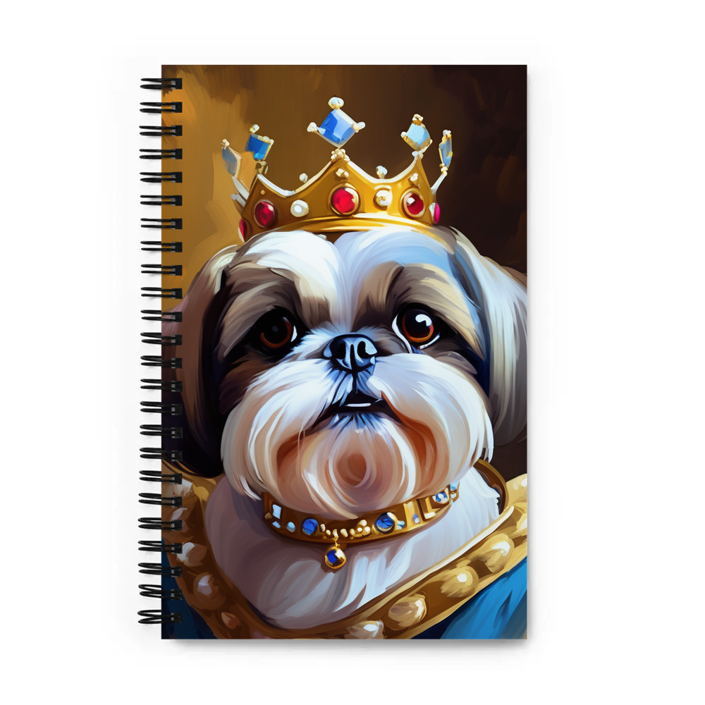 PugMug Custom Shih Tzu Spiral Notebook