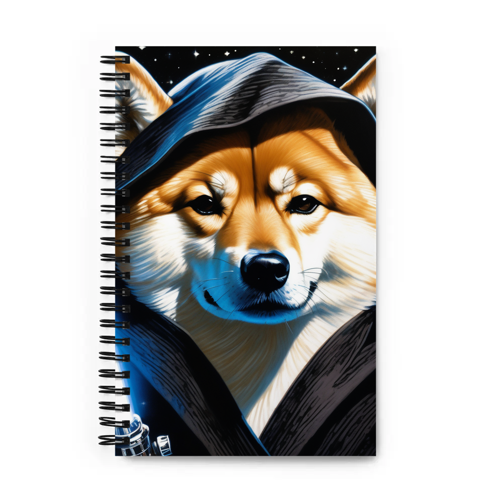 PugMug Custom Shiba Inu Spiral Notebook