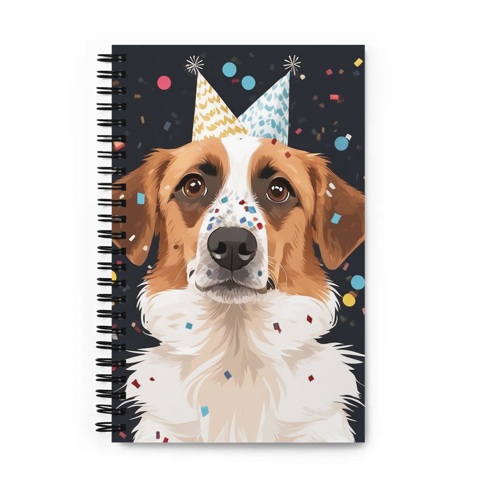 PugMug Custom Hazim Spiral Notebook