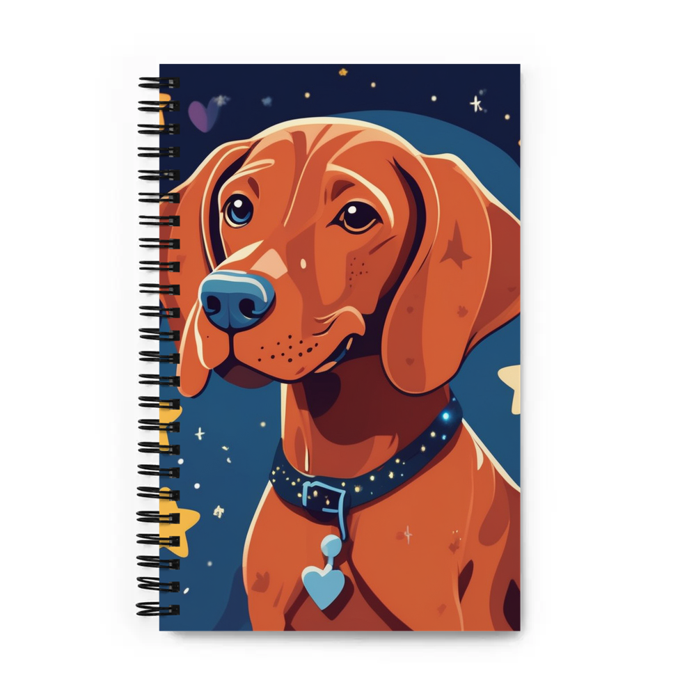 PugMug Custom Vizsla Spiral Notebook