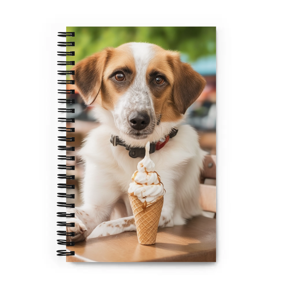 PugMug Custom Hazim Spiral Notebook