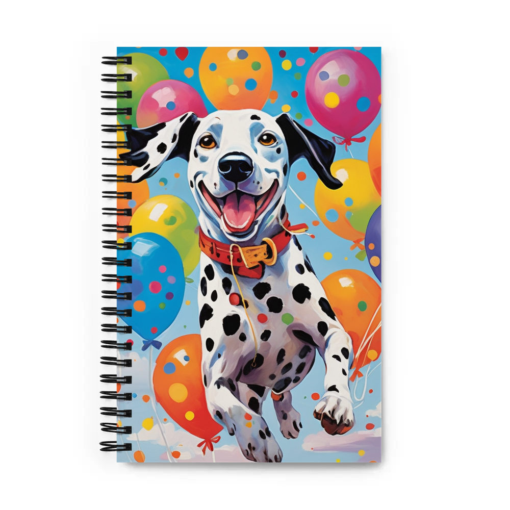 PugMug Custom Dalmatian Spiral Notebook