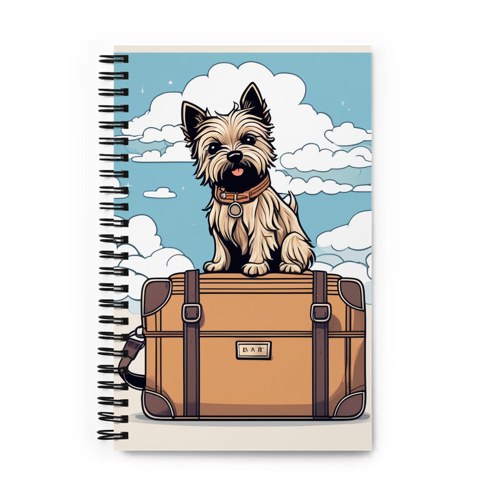PugMug Custom Cairn Terrier Spiral Notebook