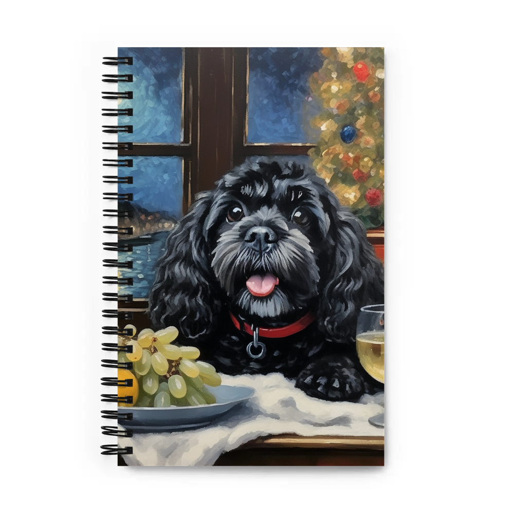 PugMug Custom Lily Spiral Notebook