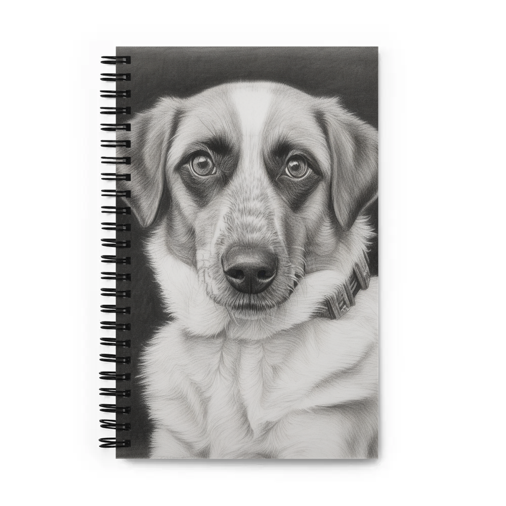 PugMug Custom Hazim Spiral Notebook