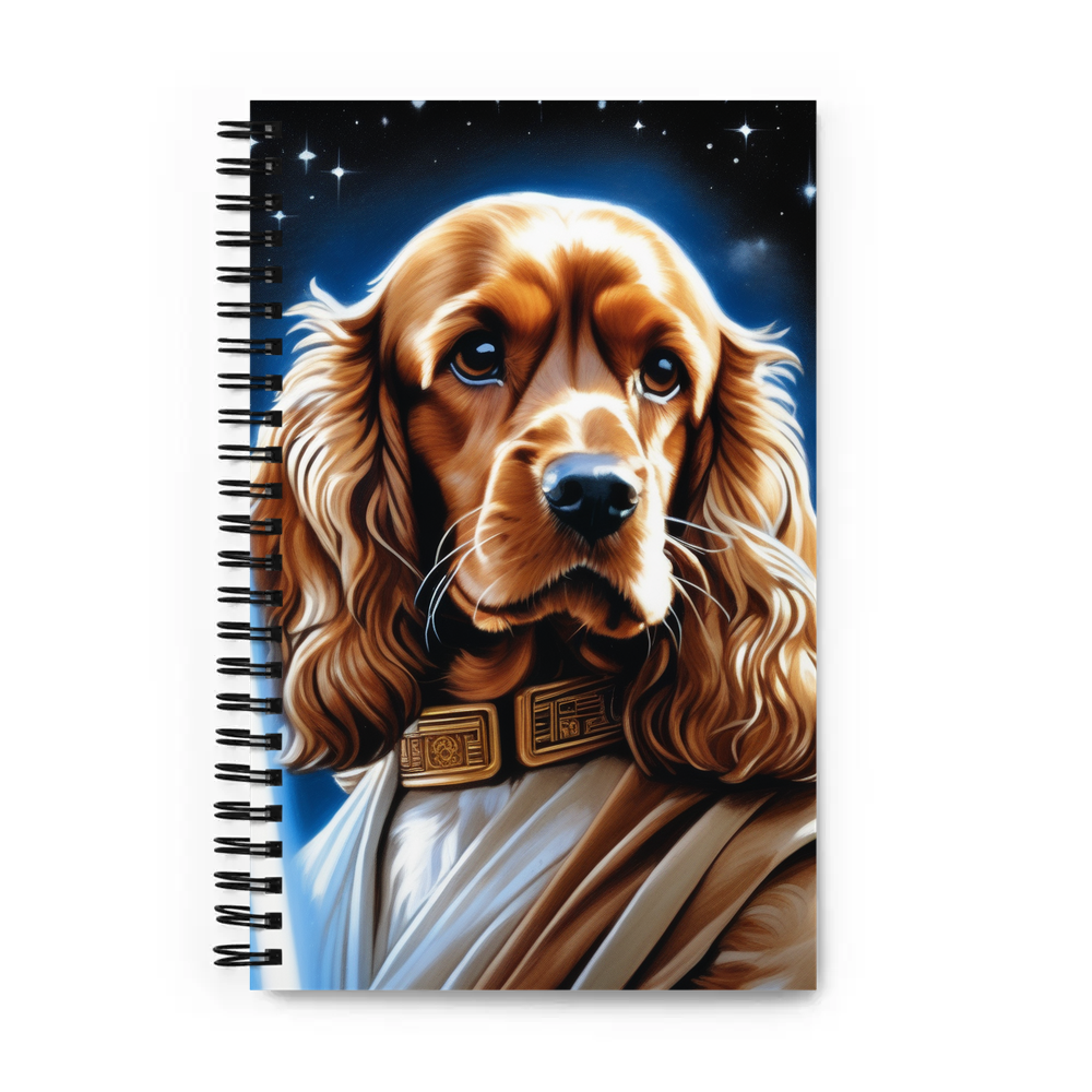 PugMug Custom Cocker Spaniel Spiral Notebook