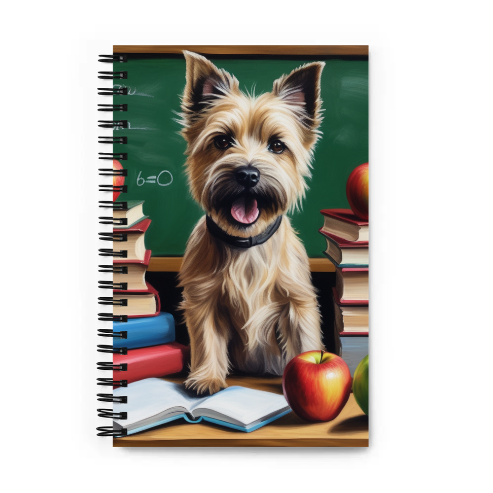 PugMug Custom Cairn Terrier Spiral Notebook