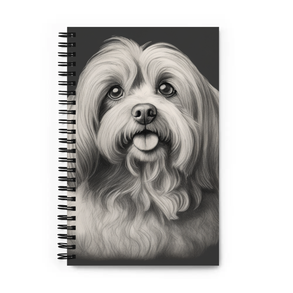 PugMug Custom Tan Havanese Dog Spiral Notebook
