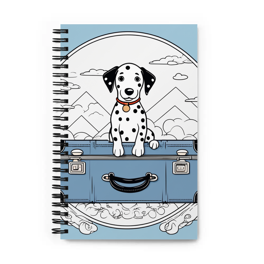 PugMug Custom Dalmatian Spiral Notebook