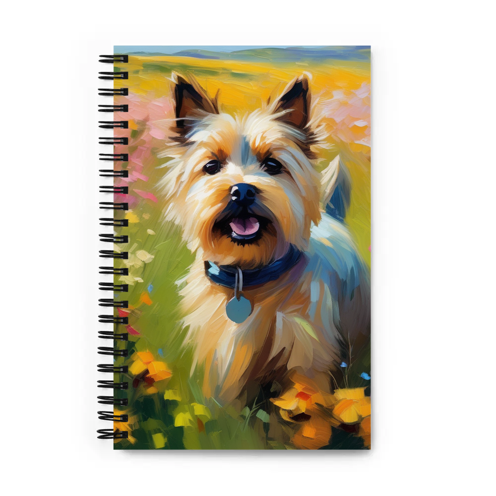 PugMug Custom Cairn Terrier Spiral Notebook
