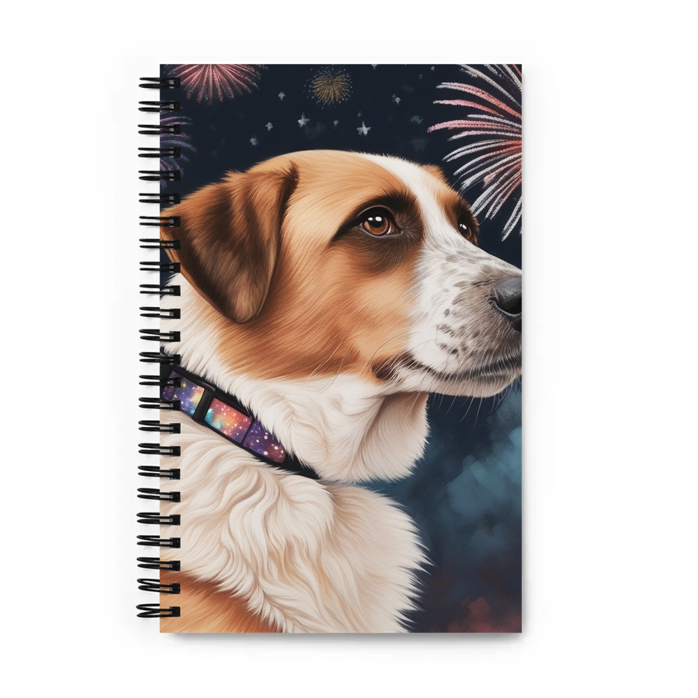 PugMug Custom Hazim Spiral Notebook