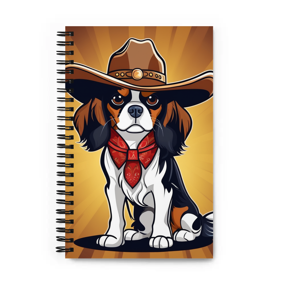 PugMug Custom Cavalier King Charles Spaniel Spiral Notebook