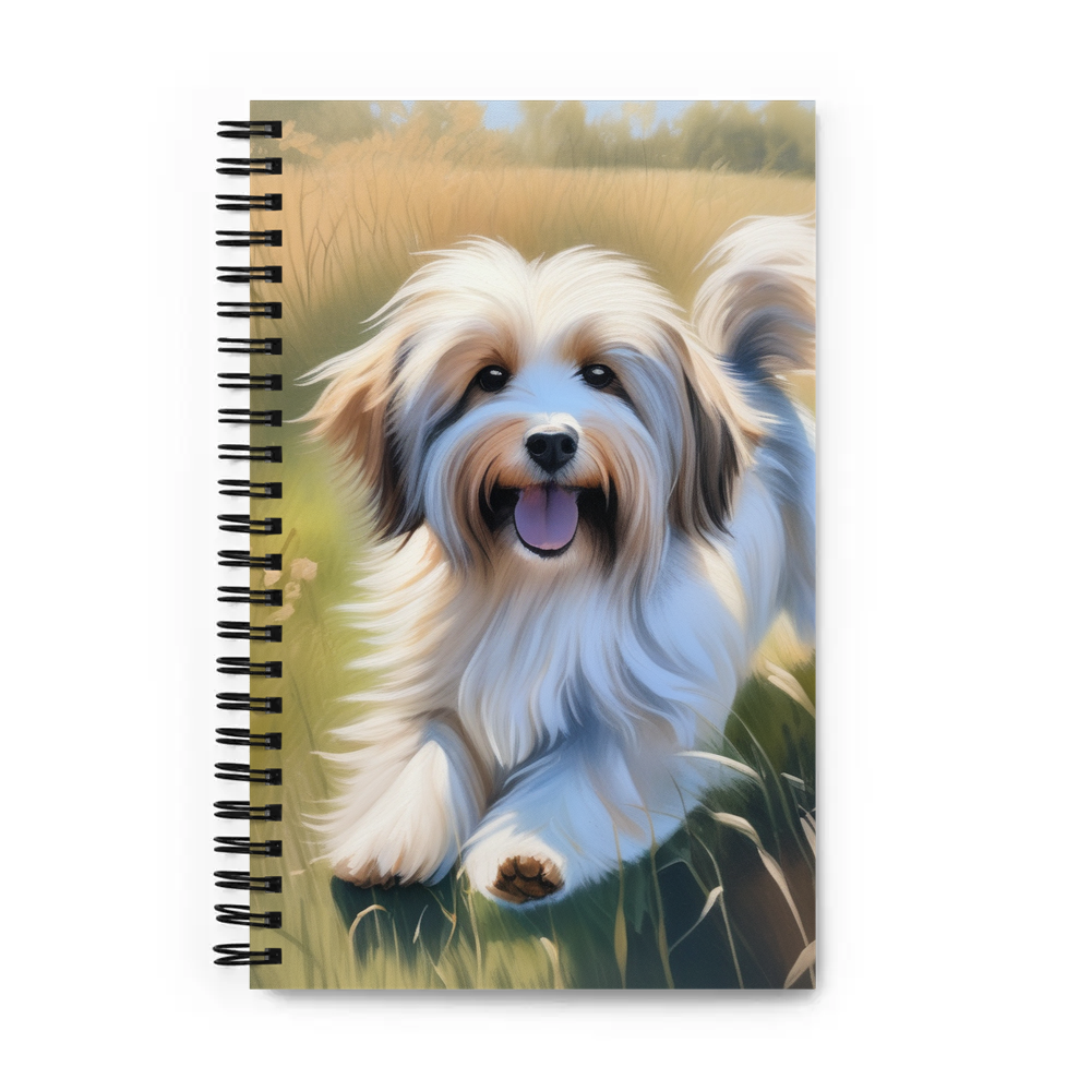 PugMug Custom Tan Havanese Dog Spiral Notebook