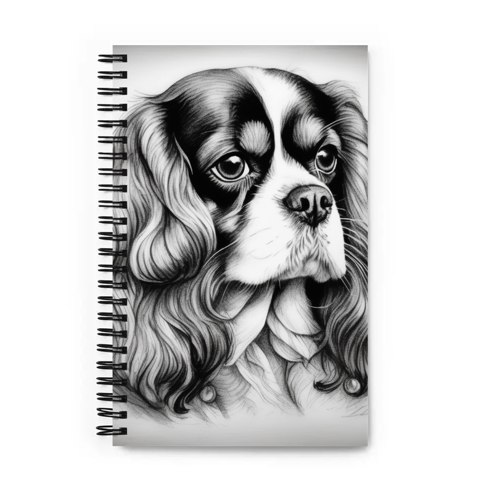 PugMug Custom Cavalier King Charles Spaniel Spiral Notebook