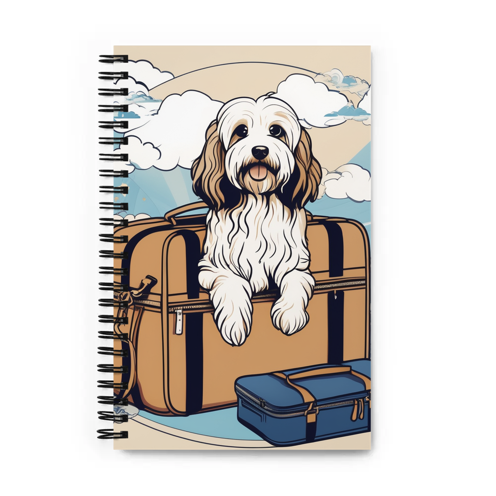 PugMug Custom Tan Havanese Dog Spiral Notebook
