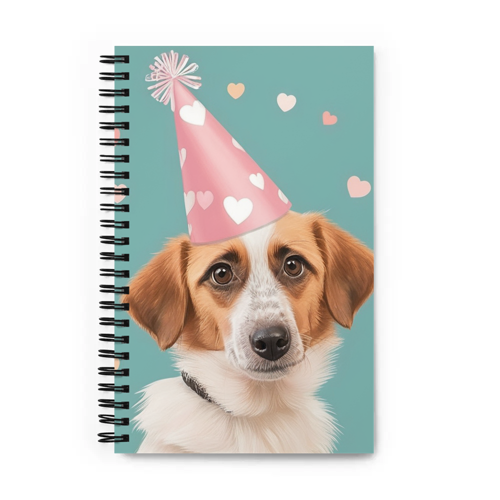 PugMug Custom Hazim Spiral Notebook