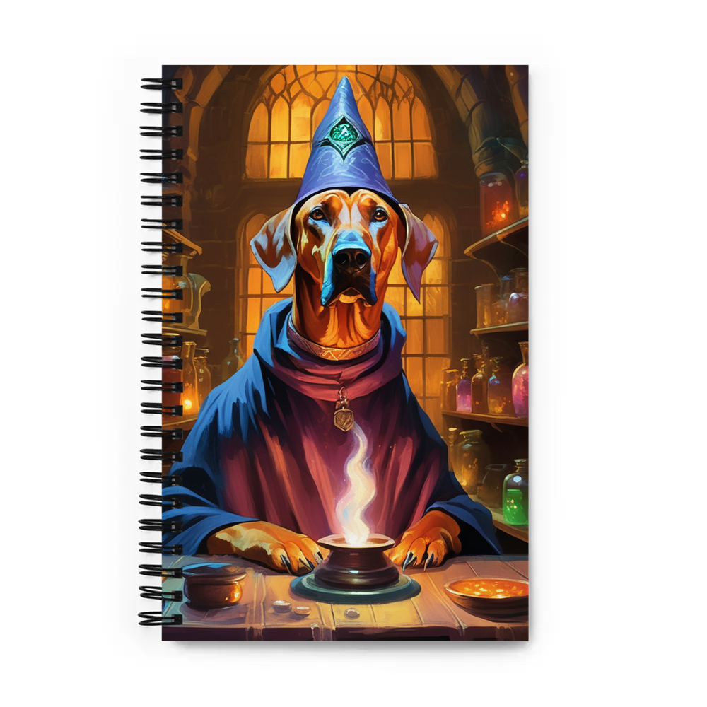 PugMug Custom Rhodesian Ridgeback Spiral Notebook