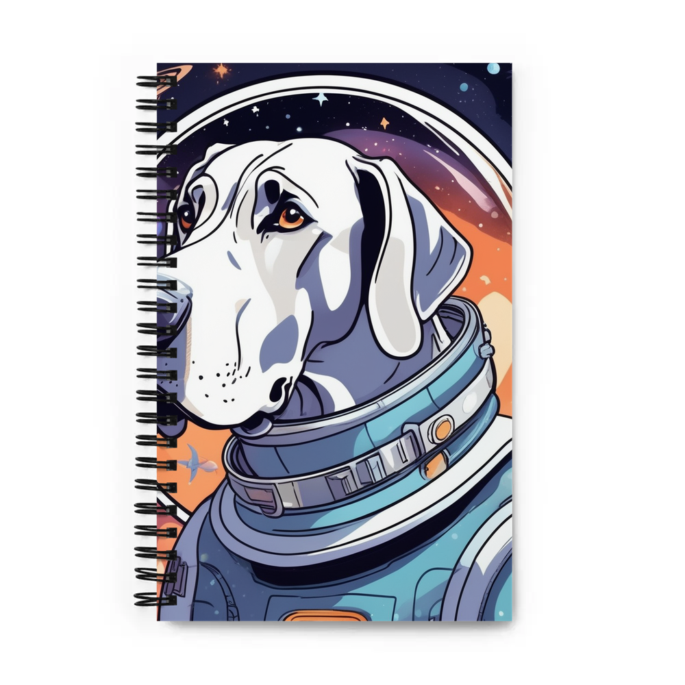 PugMug Custom Great Dane Spiral Notebook