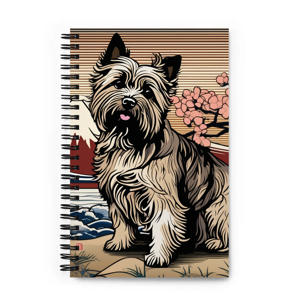 PugMug Custom Cairn Terrier Spiral Notebook