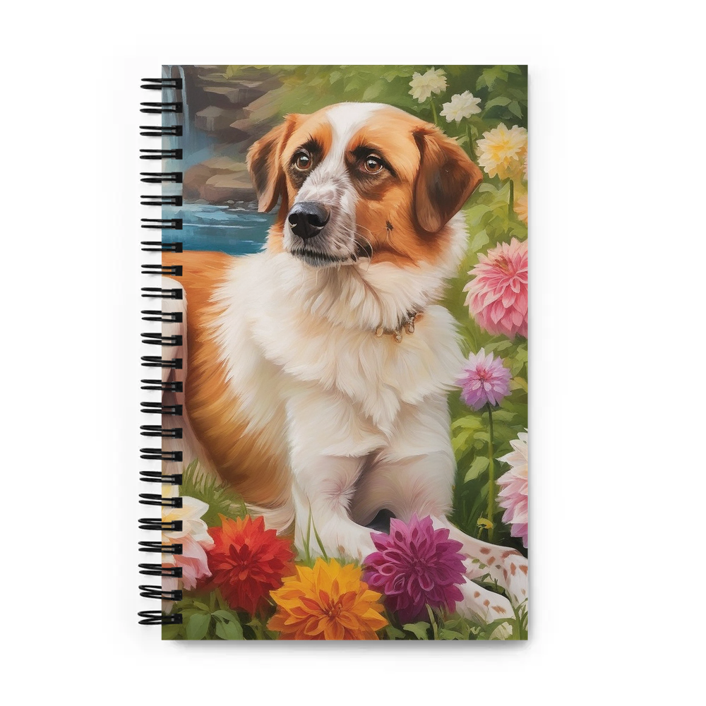 PugMug Custom Hazim Spiral Notebook