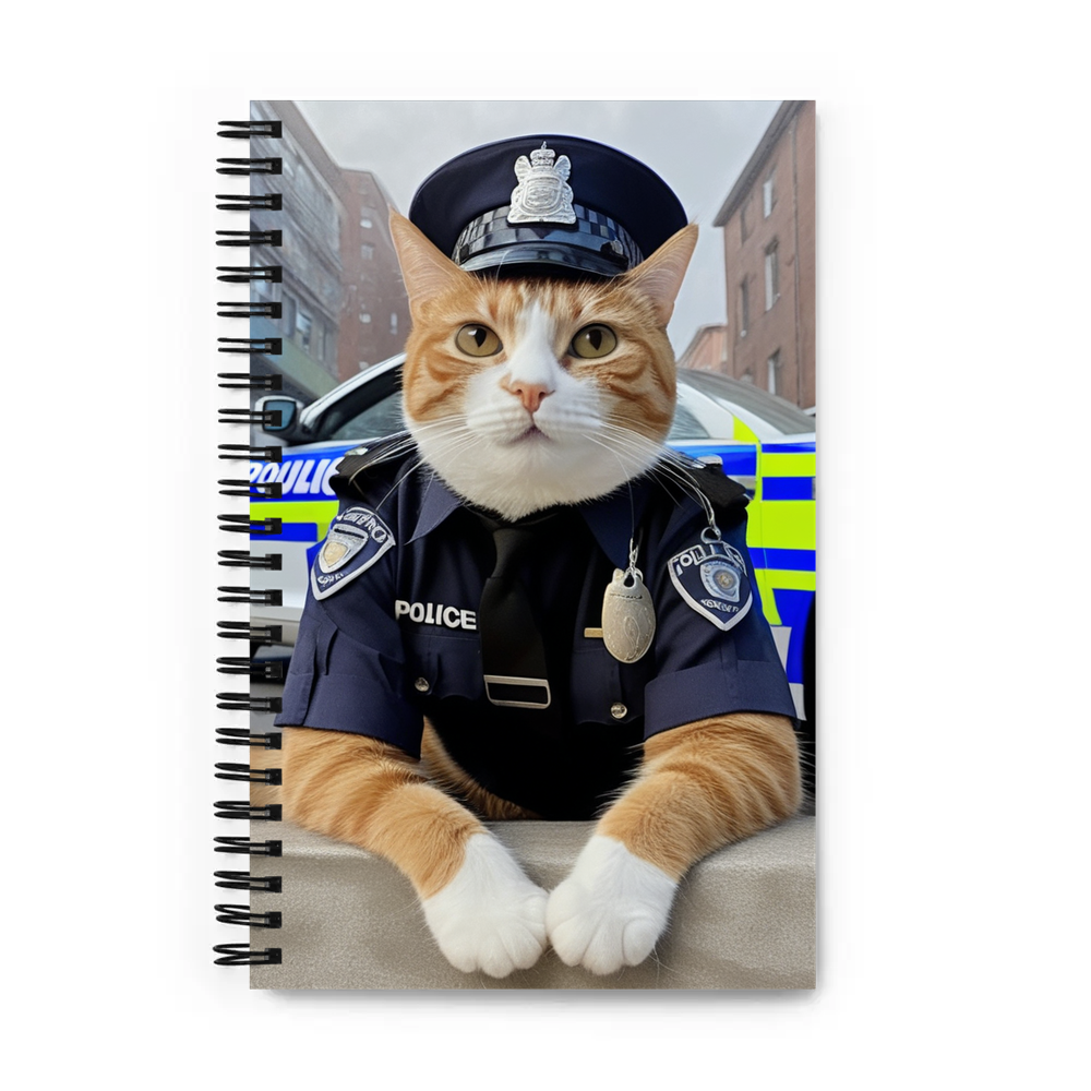 PugMug Custom Jack Jack Spiral Notebook