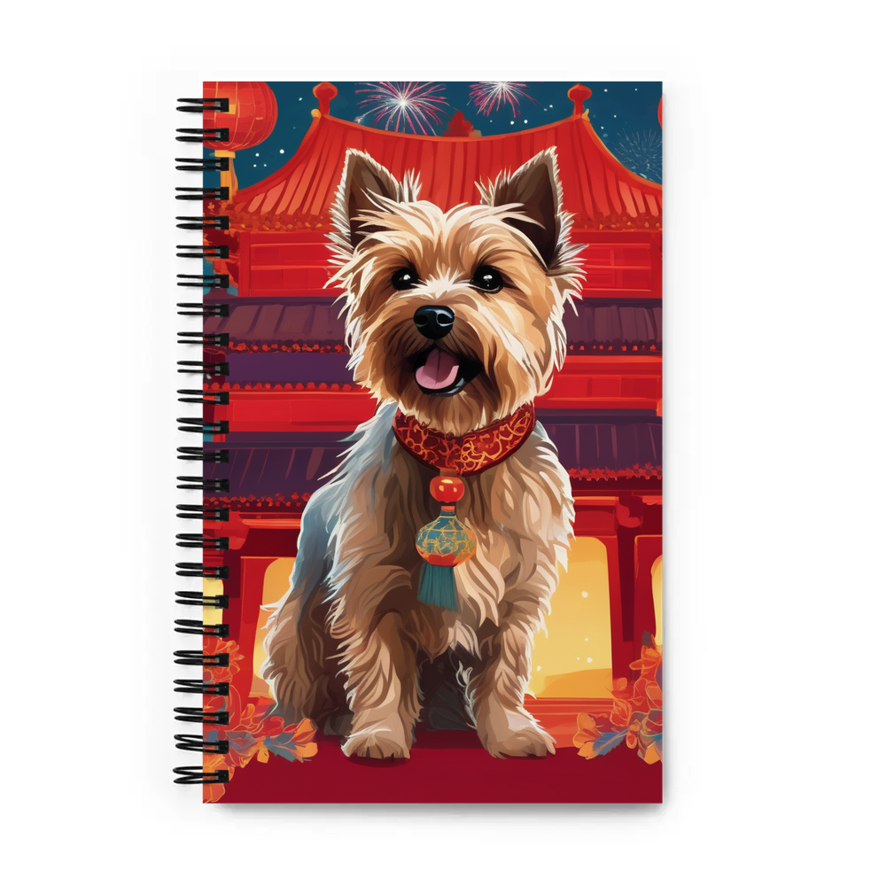 PugMug Custom Cairn Terrier Spiral Notebook