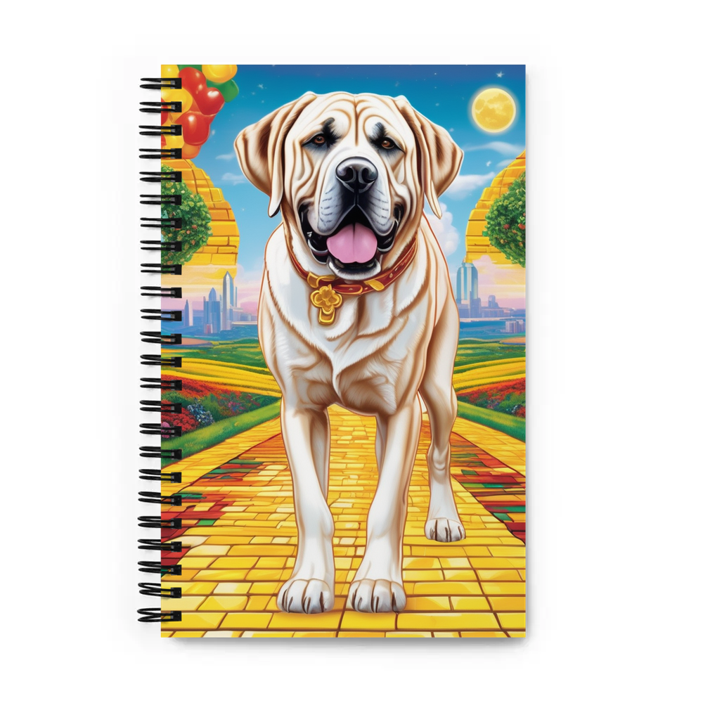 PugMug Custom Mastiff Spiral Notebook