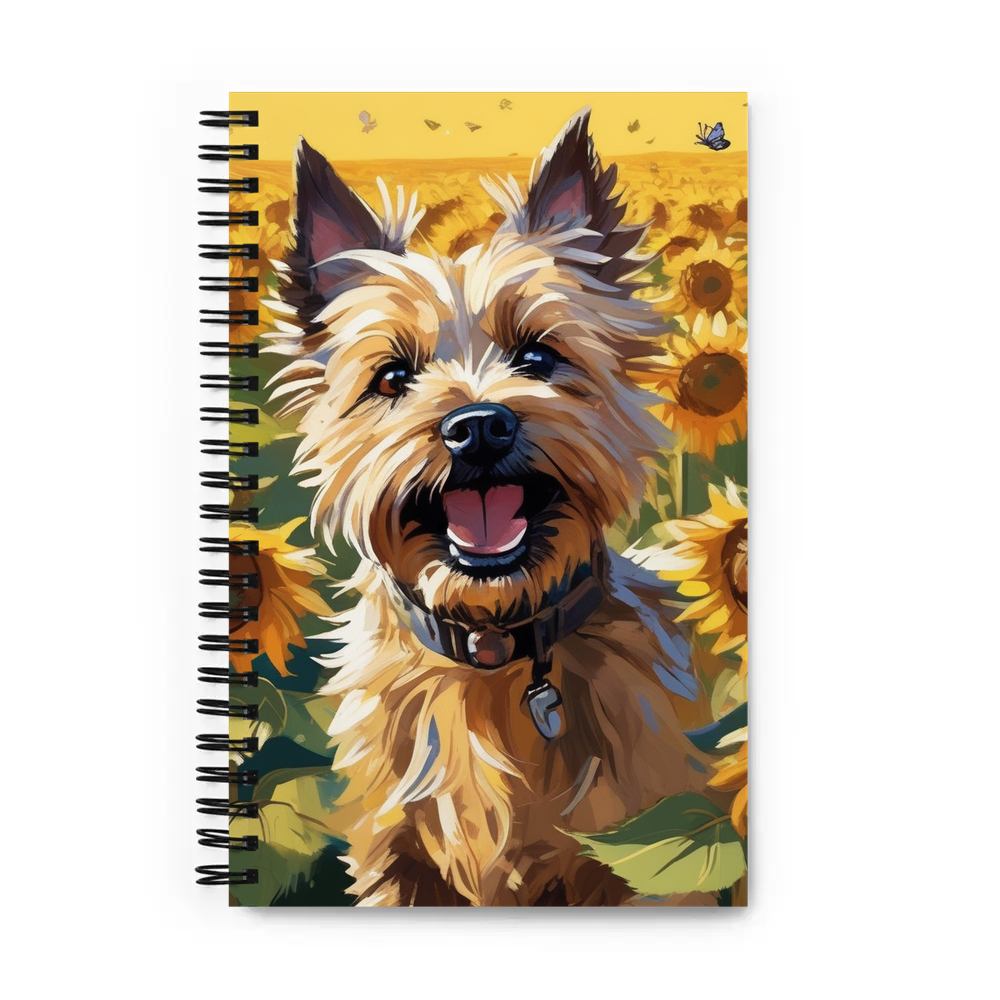 PugMug Custom Cairn Terrier Spiral Notebook