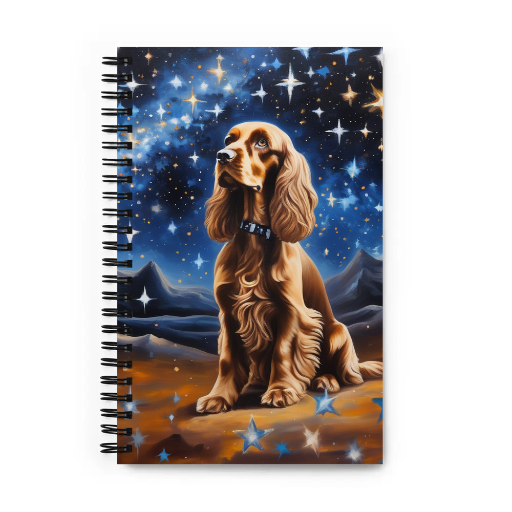 PugMug Custom English Cocker Spaniel Spiral Notebook