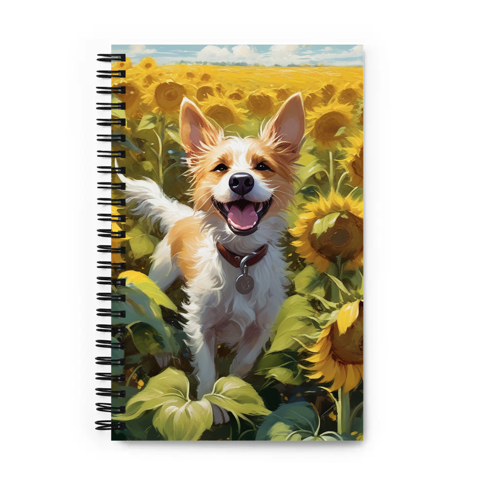 PugMug Custom Luna Spiral Notebook