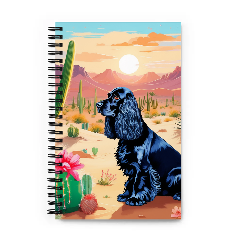 PugMug Custom English Cocker Spaniel Spiral Notebook