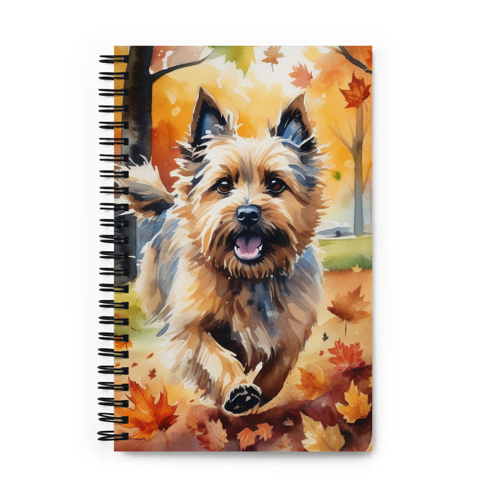 PugMug Custom Cairn Terrier Spiral Notebook