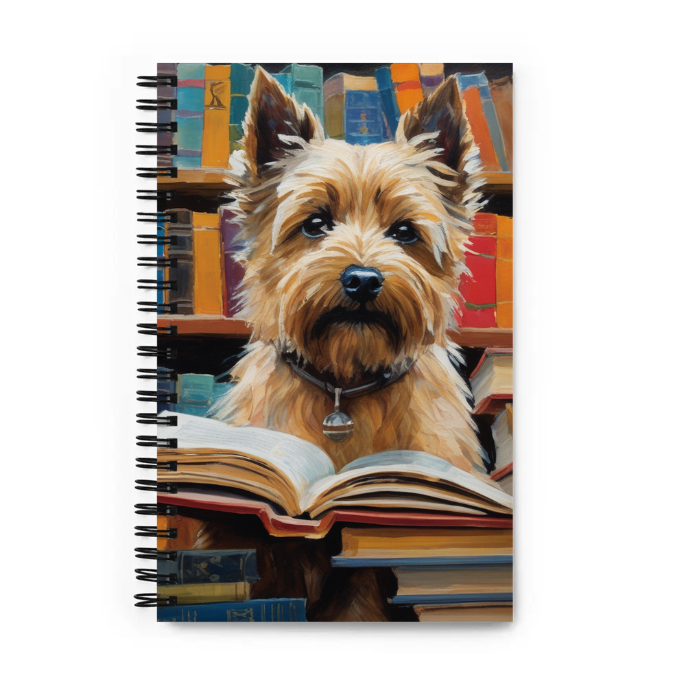 PugMug Custom Cairn Terrier Spiral Notebook