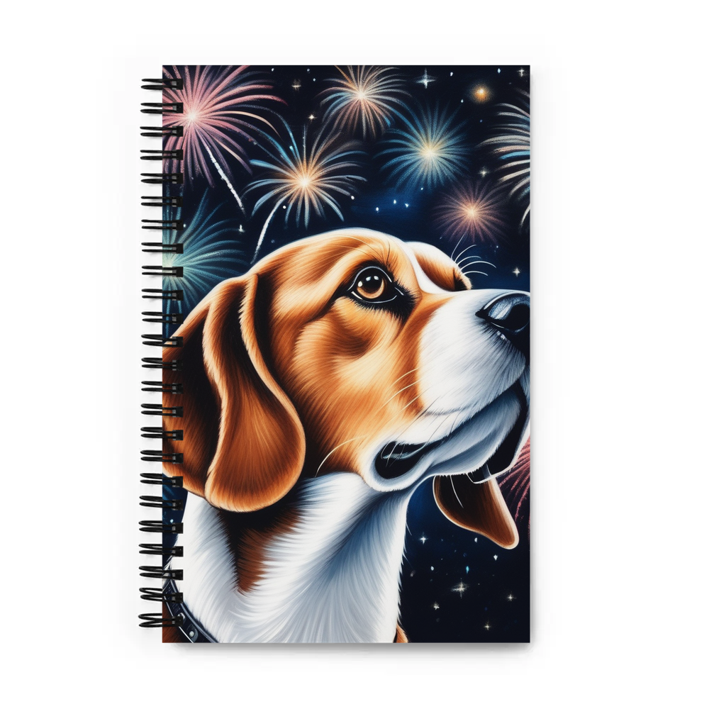 PugMug Custom Beagle Spiral Notebook