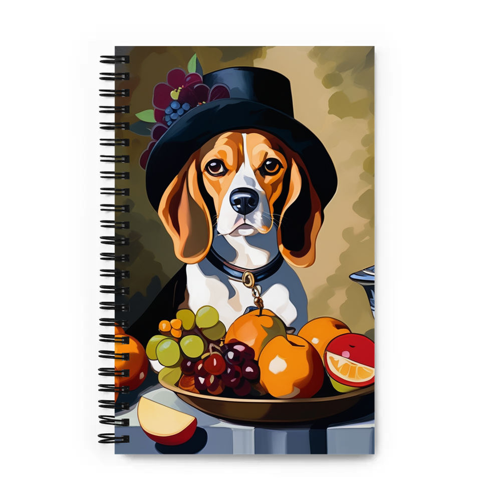 PugMug Custom Beagle Spiral Notebook