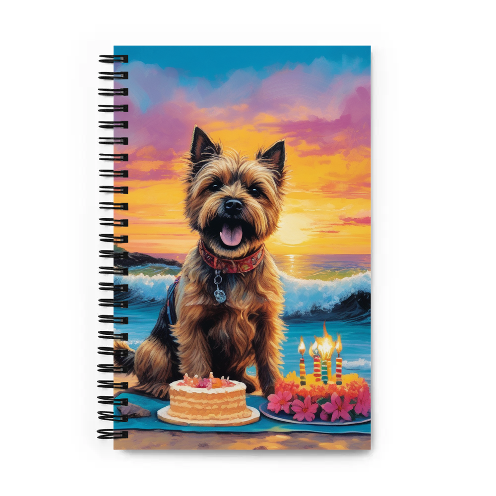 PugMug Custom Cairn Terrier Spiral Notebook