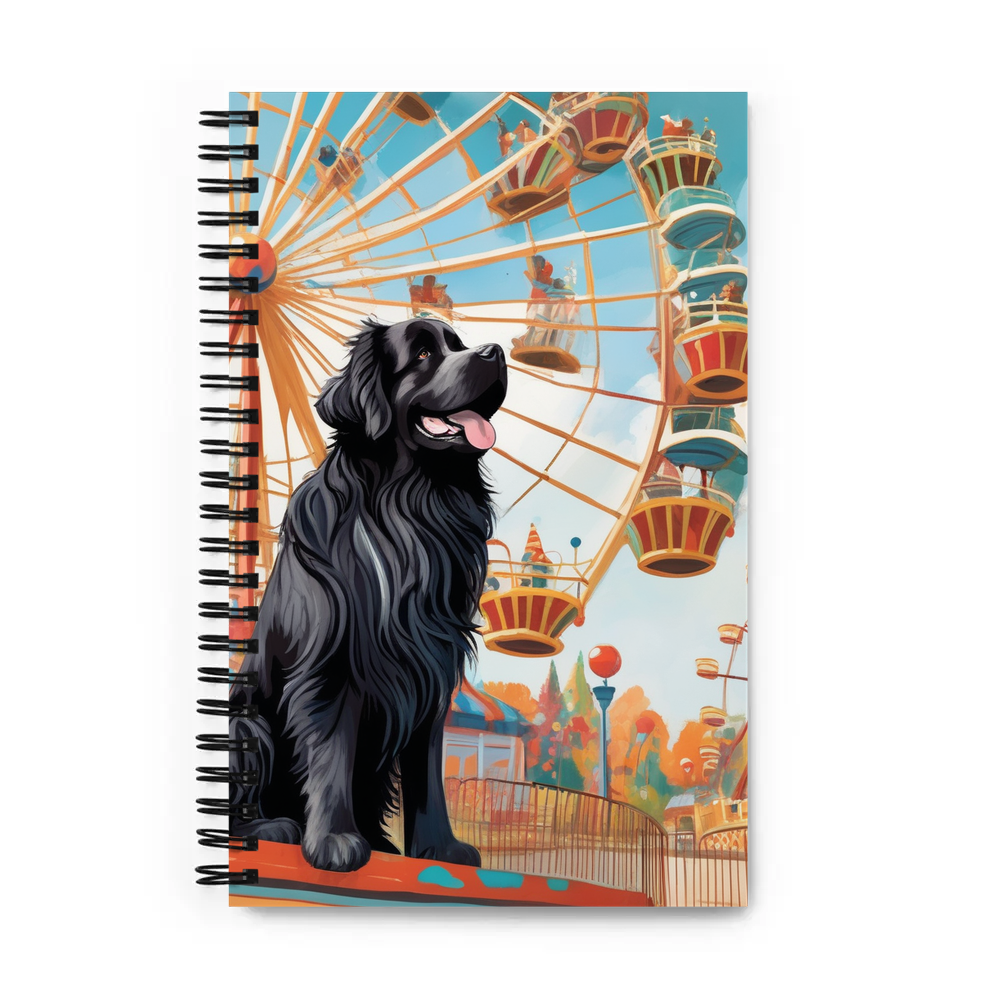 PugMug Custom Newfoundland Spiral Notebook