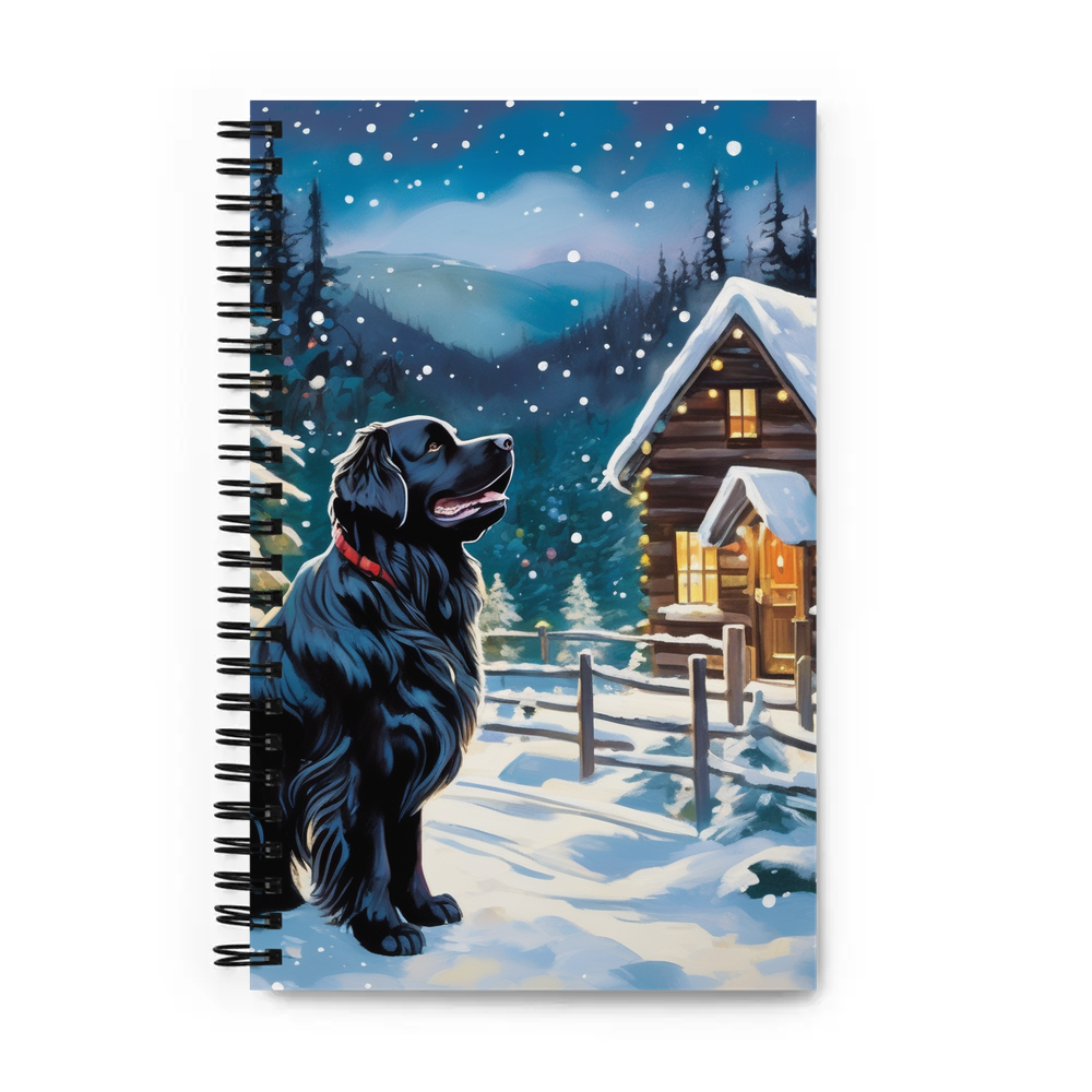 PugMug Custom Newfoundland Spiral Notebook