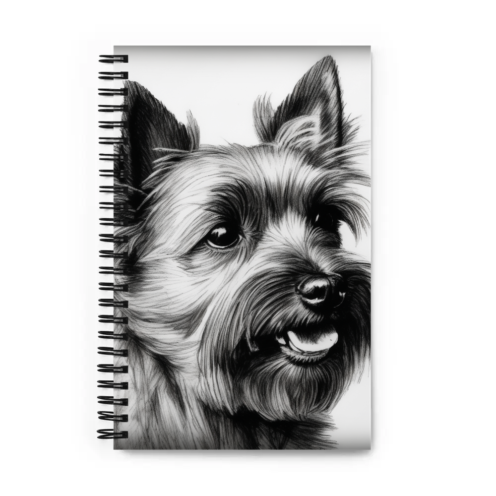 PugMug Custom Cairn Terrier Spiral Notebook