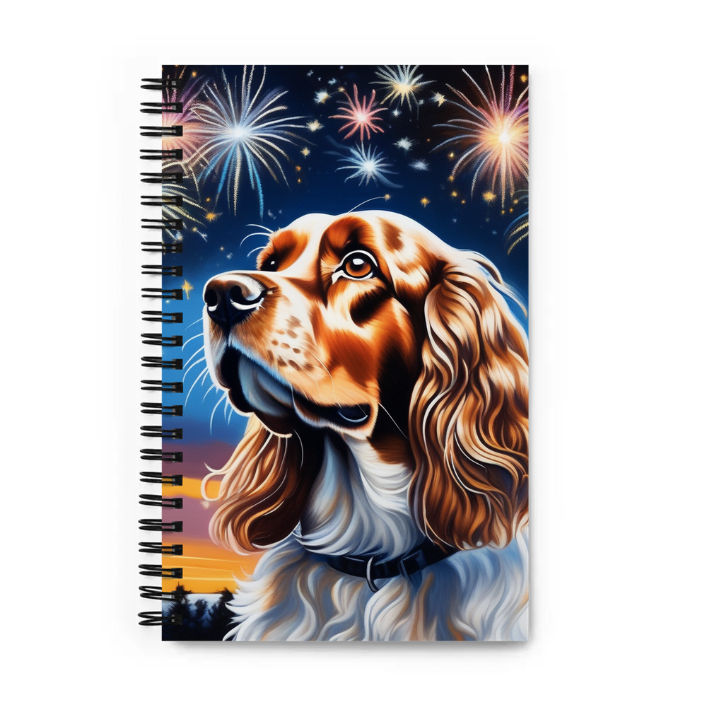 PugMug Custom English Cocker Spaniel Spiral Notebook