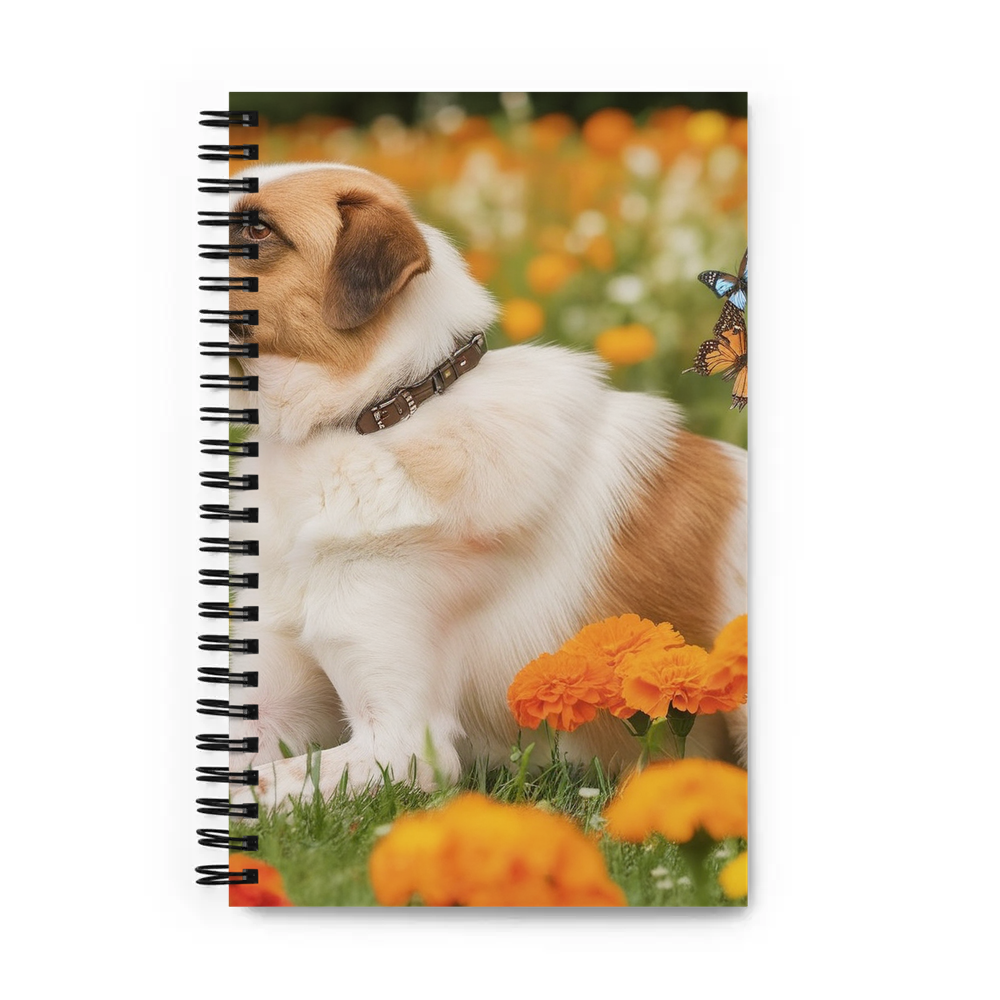 PugMug Custom Hazim Spiral Notebook
