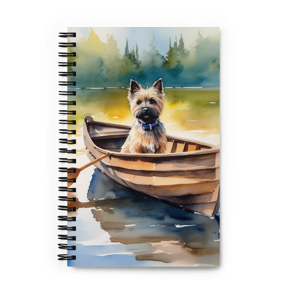 PugMug Custom Cairn Terrier Spiral Notebook