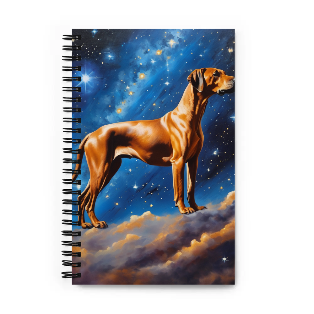 PugMug Custom Rhodesian Ridgeback Spiral Notebook