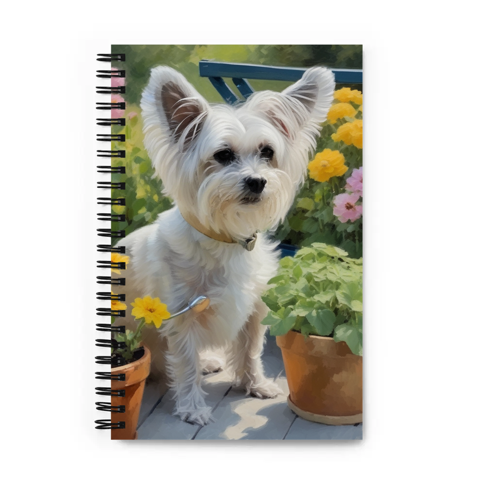 PugMug Custom Leo Spiral Notebook